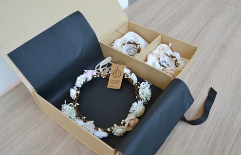 Coffret contenant couronne Paula et deux bracelets Paula